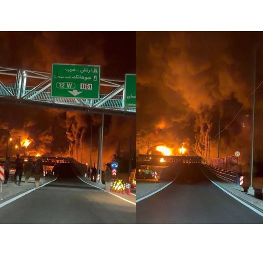 Израел нанесе удари по ирански петролни съоръжения 