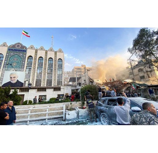 Израелски въздушен удар по иранското консулство в Дамаск