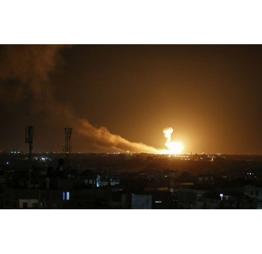 Израелски ракетен удар върху Дамаск