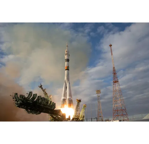 Истрелване на руски космически апарат