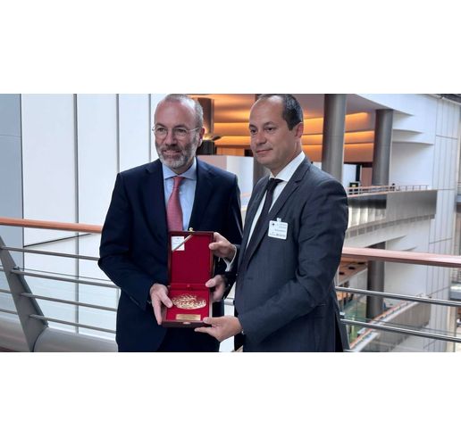 Калин Каменов и Манфред Вебер