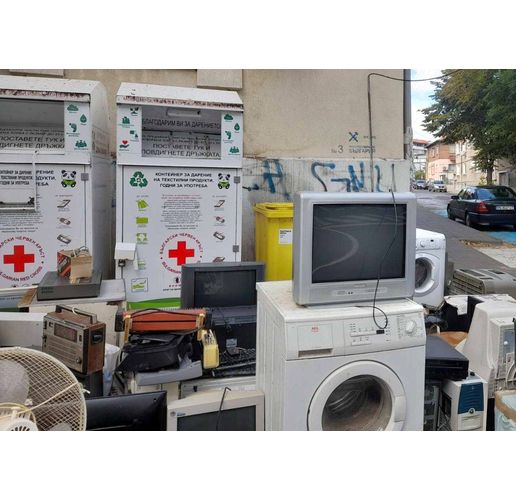 Акция за събиране на електроуреди в Асеновград