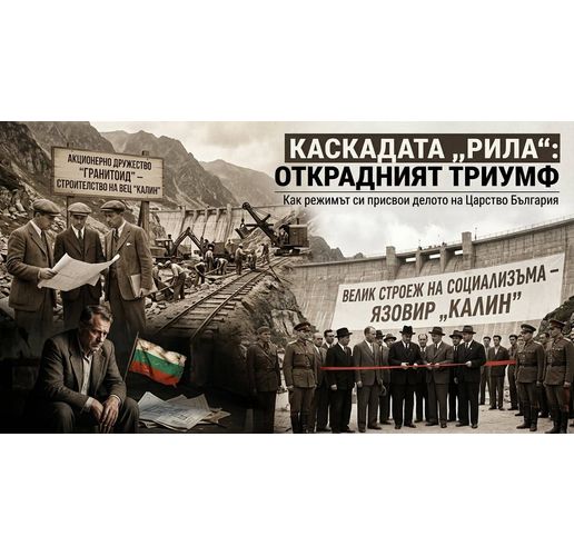 Каскадата "Рила" - как комунистическата власт узурпира един инженерен триумф на Царство България