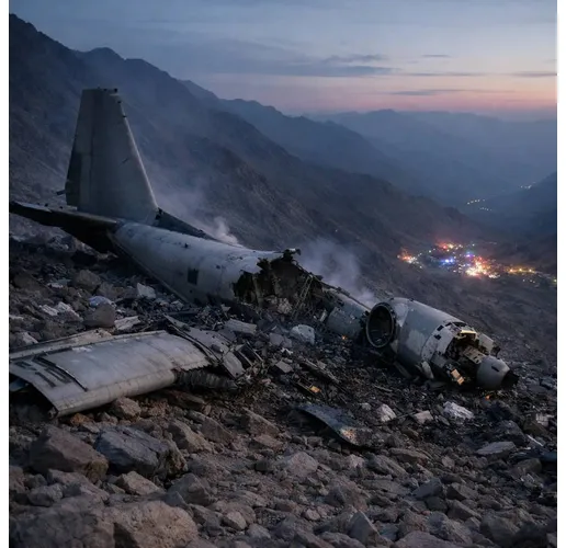 Катастрофирал самолет