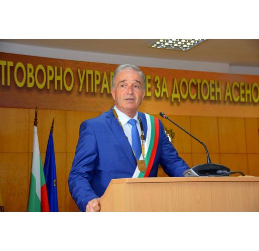 Кметът на Асеновград д-р Христо Грудев