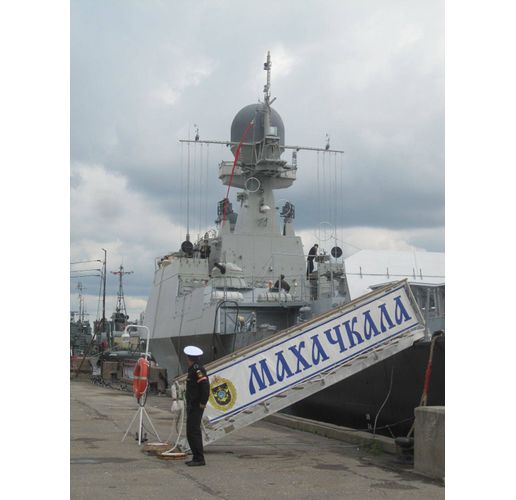 Кораб от Каспийската флотилия
