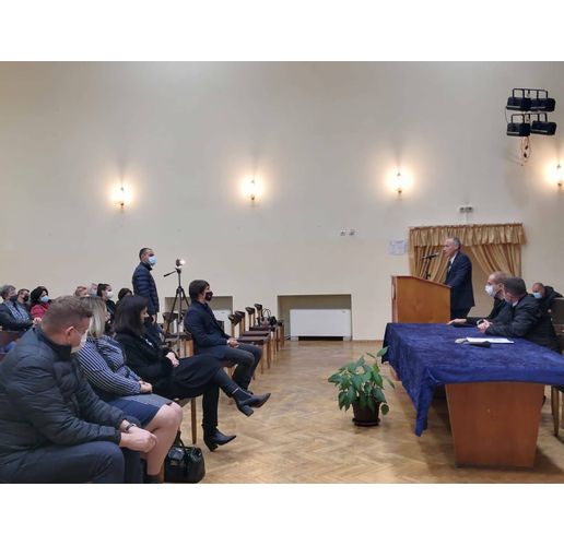 Красимир Вълчев на среща с учители в Кюстендил