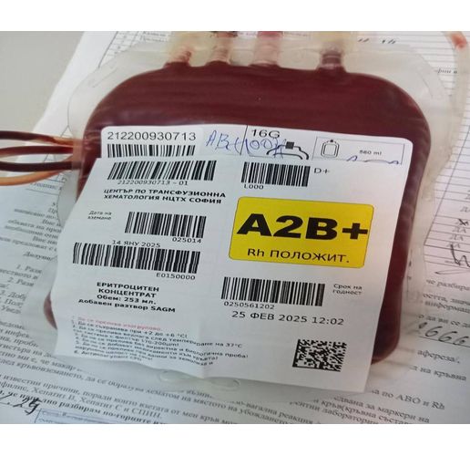 Националният център по трансфузионна хематология (НЦТХ)