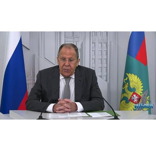 Интервю на Сергей Лавров за американския телевизионен канал NBC News 