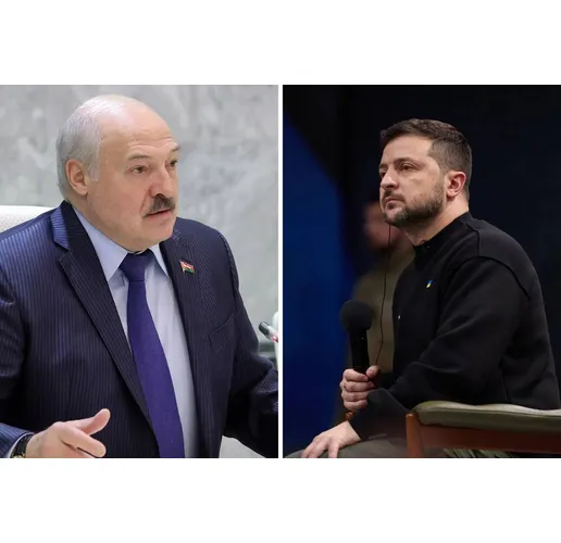 Лукашенко и Зеленски
