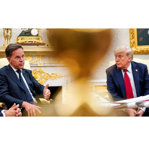 Марк Рюте и Доналд Тръмп