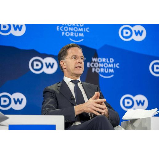 Марк Рюте на форума в Давос