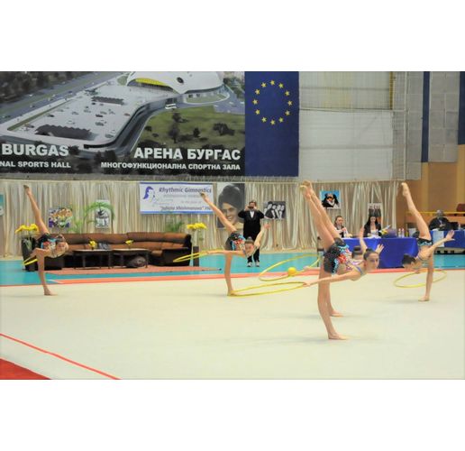 Международен турнир по художествена гимнастика в Бургас
