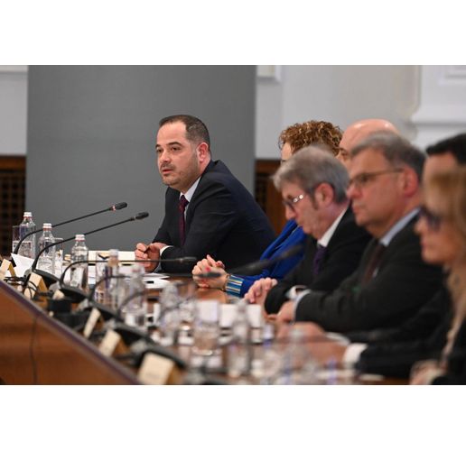 Министърът на вътрешните работи Калин Стоянов