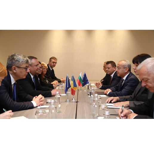 Министър-председателят Гълъб Донев проведе среща с премиера на Румъния Николае Чука