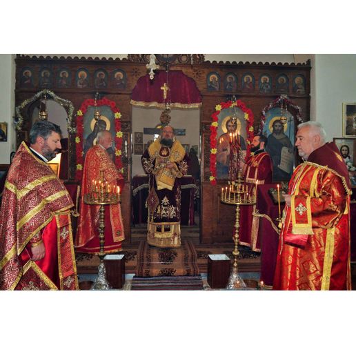 Митрополит Григорий на Ивановден в Мездра