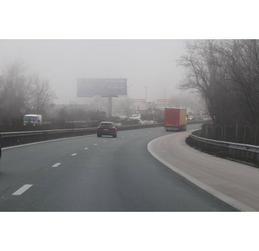 Мъгла на АМ "Хемус"