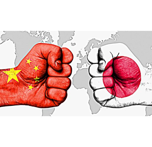 Напрежение мужду Китай и Япония