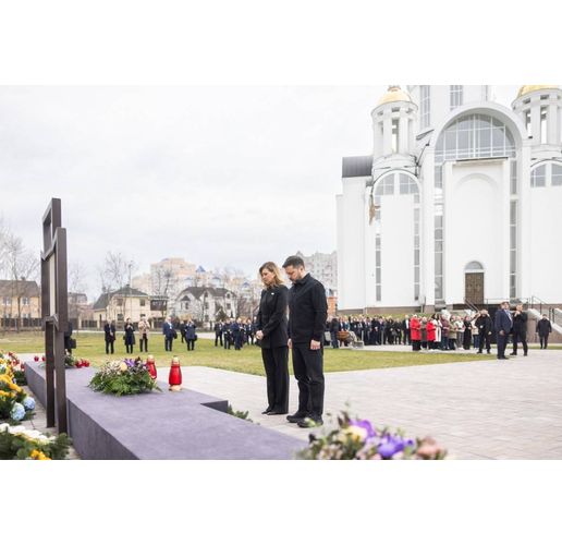 Олена и Володимир Зеленски