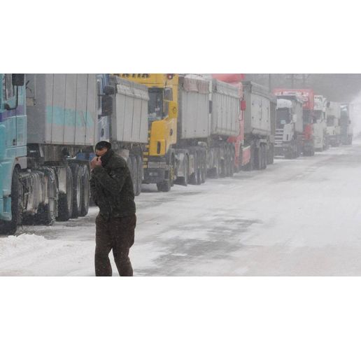 Опашка от ТИР-ове на ГКПП