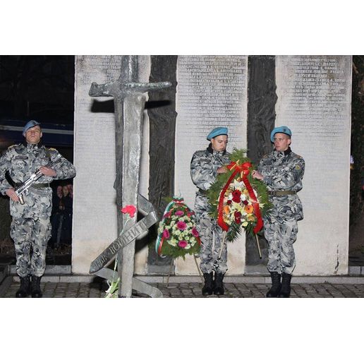 Паметникът на загиналите във войните шуменци