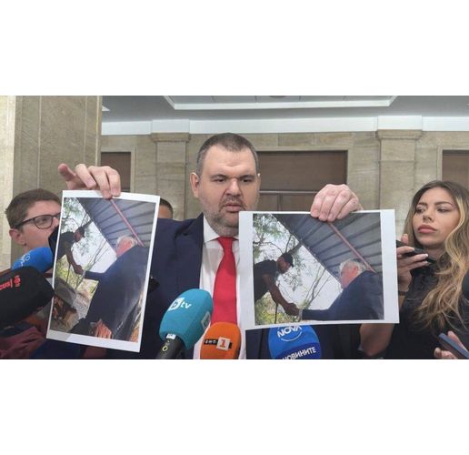 Пеевски показа снимки на Бойко Рашков с Мухата, задържан за изборите в Пазарджик