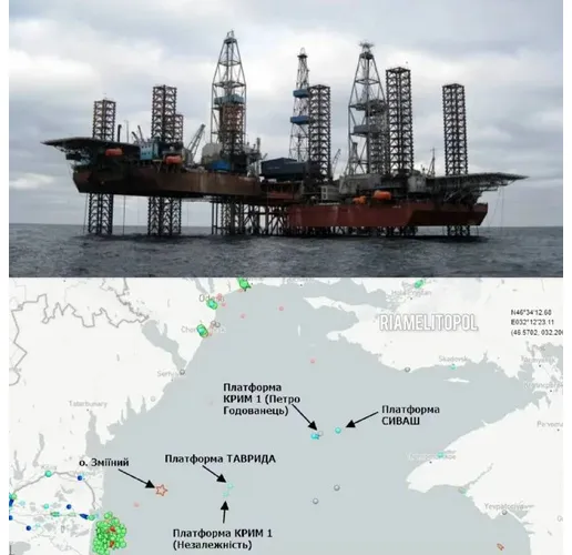 Платформи в Черно море