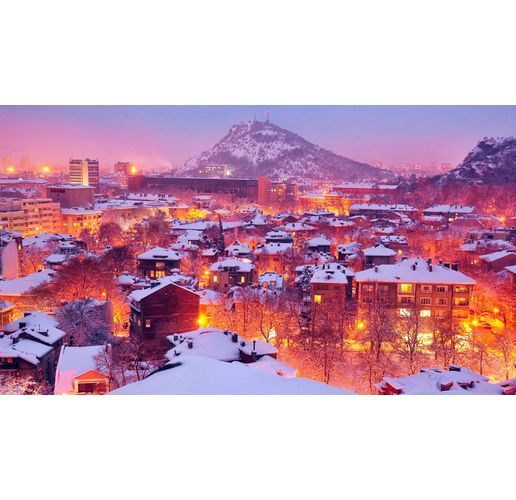 Пловдив през зимата