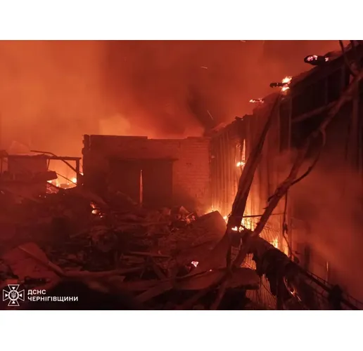 Пожари и разрушения вследствие на руските терористични удари