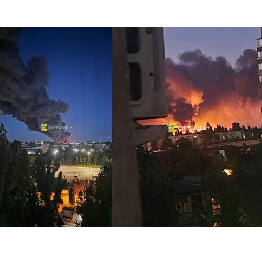 Пожарът във Волгоград