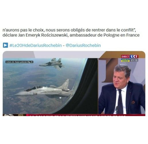 Полският посланик в Париж - Ако Украйна не успее да защити независимостта си, Полша ще влезе в конфликта