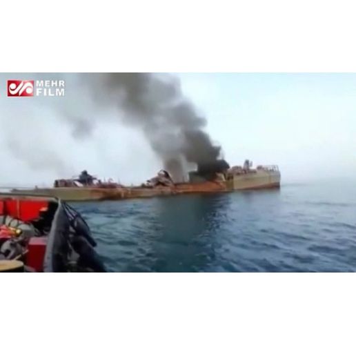 Поразен ирански кораб