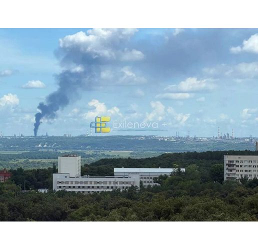 Поразената нефтена рафинерия в Уфа