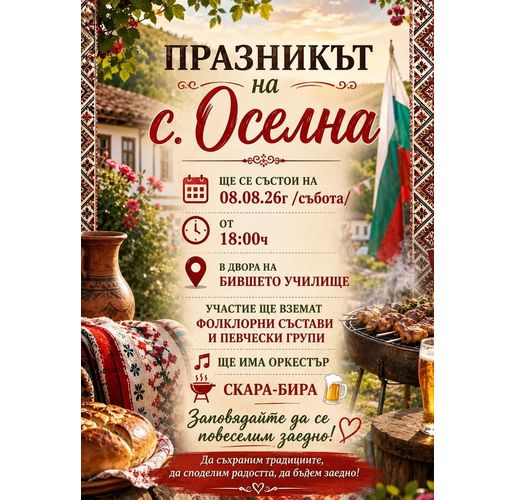 Празник на село Оселна