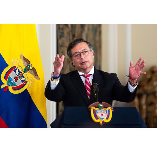 Президентът на Колумбия Густаво Петро