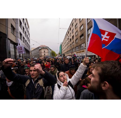 Протести в Словакия