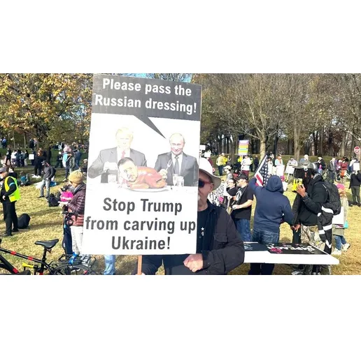 Протести срещу мирния план на Тръмп