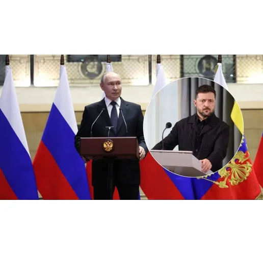 Путин и Зеленски