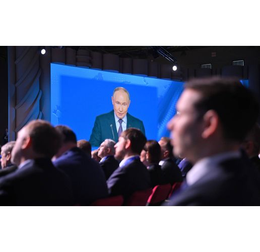 Путин на среща с руски бизнесмени и предприемачи