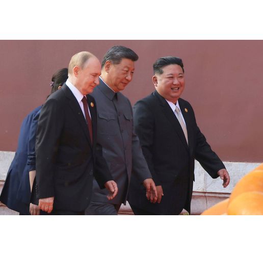 Путин, Си Цзинпин, Ким Чен Ун