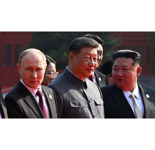 Путин, Си Цзинпин, Ким Чен ун