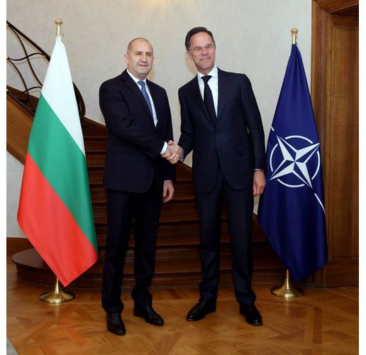 Румен Радев и Марк Рюте