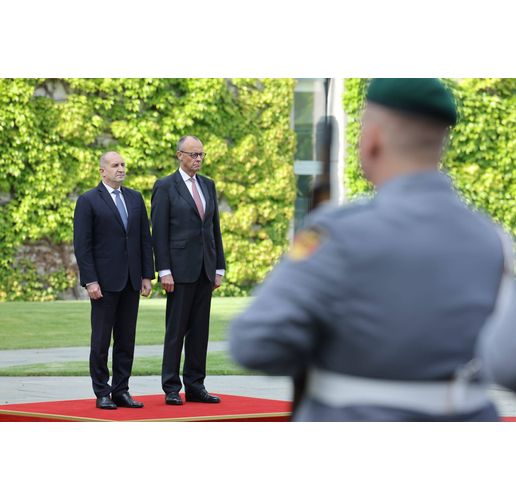 Румен Радев и Фридрих Мерц 