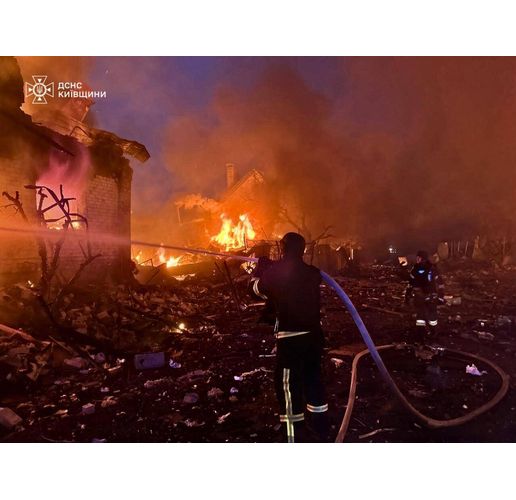 Разрушения вследствие на руската терористична атака