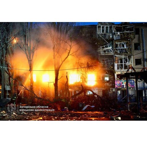 Разрушения вследствие на руския терористичен удар