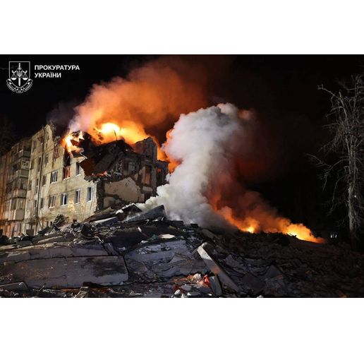 Разрушения вследствие на руския терористичен удар-22