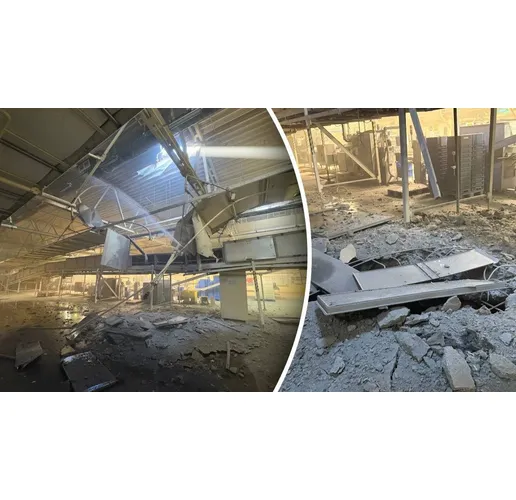 Разрушения вследствие на руския удар