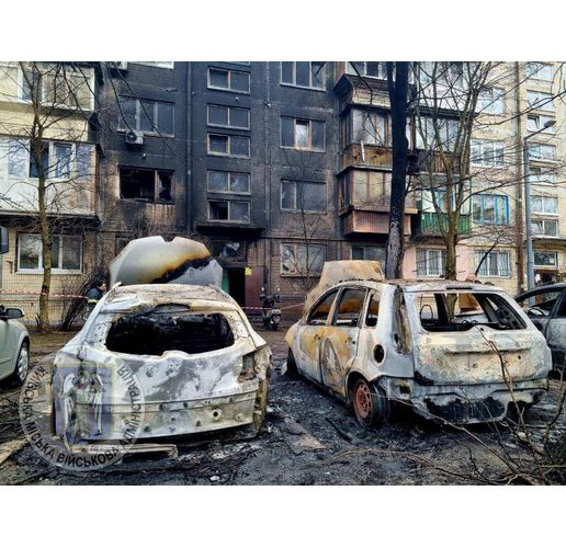 Разрушения от руските ракетни атаки