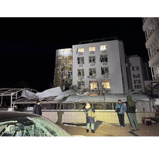 Разрушенията в Одеса