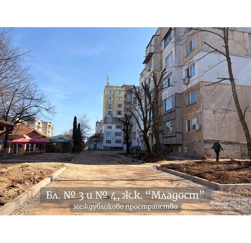 Ремонтират се улици и междублокови пространства във Враца